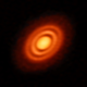 Mind the gap: This ALMA image shows wide gaps within a protoplanetary disk, which may or may not be caused by forming planets.